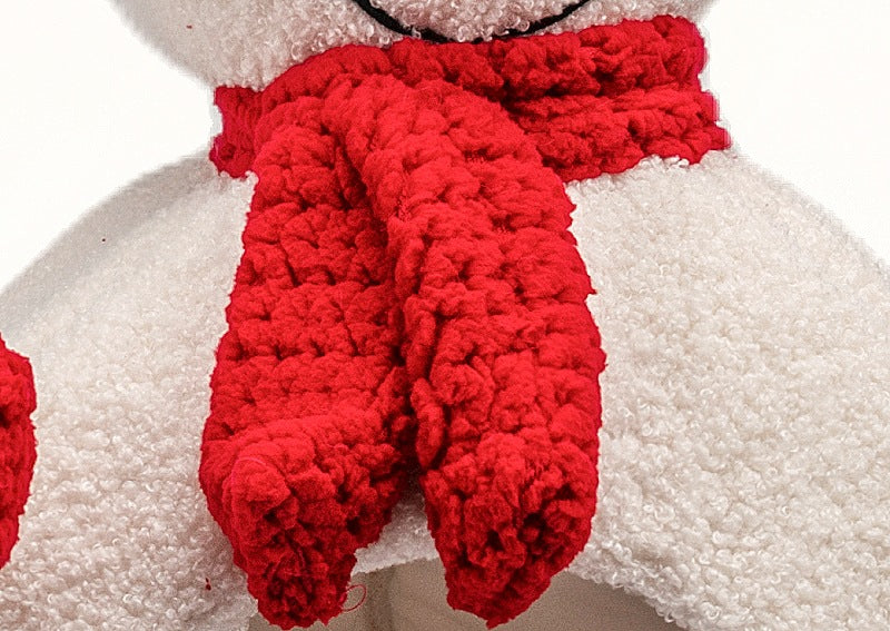 HKM-8027453 Three-Dimensional Cartoon Pet Nest in Snowman, Bear, Rabbit, and Kitten Designs - Available in Small, Medium, and Large Sizes