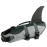 HKM-8027581 Adjustable Mermaid Shark Dog Swimming Life Vest - Life Jacket for Small to Large Pets