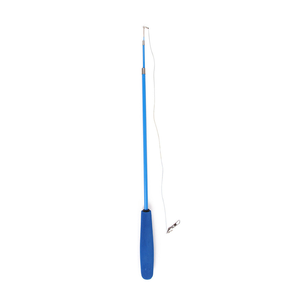 HKM-8028221 Butterfly Style 11-Piece Fishing Rod Cat Teaser Toy Set for Pets