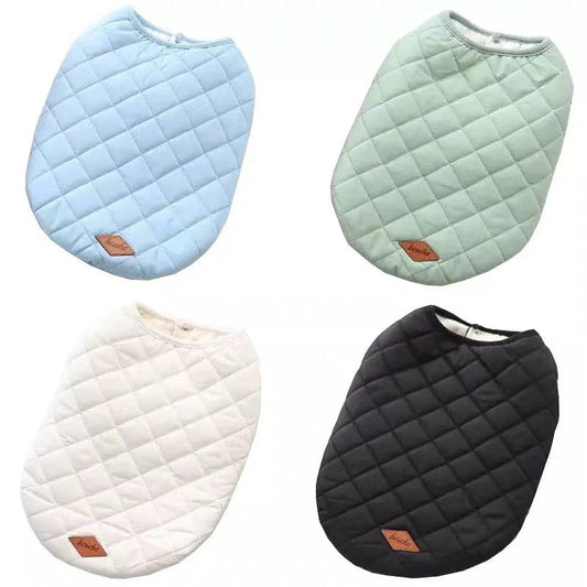 HKM-8028989 Cozy Cotton Dog Vest for Winter - Soft, Warm & Double-Sided in Multiple Colors