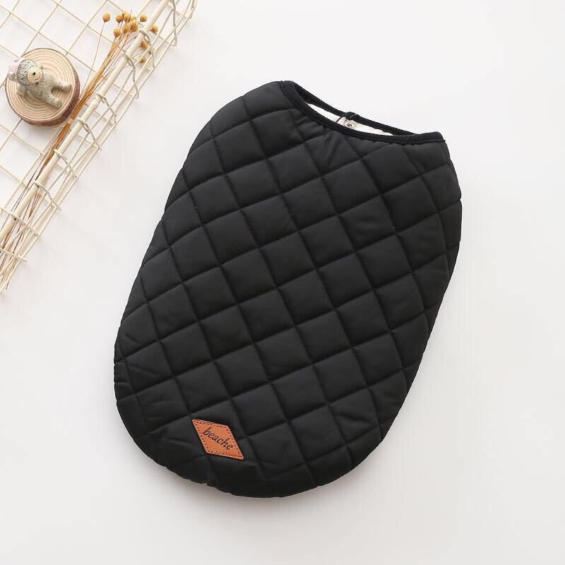 HKM-8028989 Cozy Cotton Dog Vest for Winter - Soft, Warm & Double-Sided in Multiple Colors