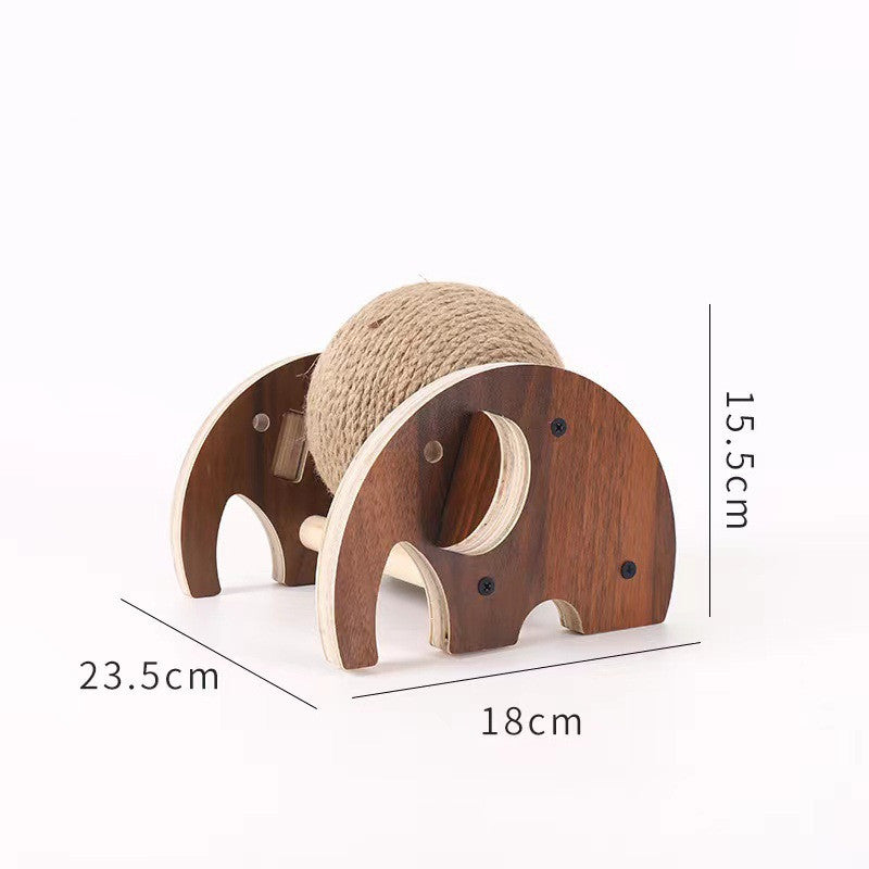 HKM-8032445 Durable Solid Wood Cat Climbing Frame and Scratching Board for Cats