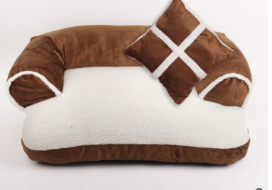 HKM-8033213 Cozy Winter Dog Bed Pad - Warm Spot for Pets to Rest