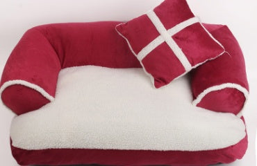 HKM-8033213 Cozy Winter Dog Bed Pad - Warm Spot for Pets to Rest