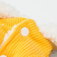 HKM-8033341 Cute Corduroy Pet Clothes in Multiple Sizes for Small to Medium Dogs