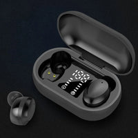 HKM-803347 HD Stereo Wireless Earbuds with Fingerprint Touch and Noise Cancellation for Gaming, Running, and Office Use