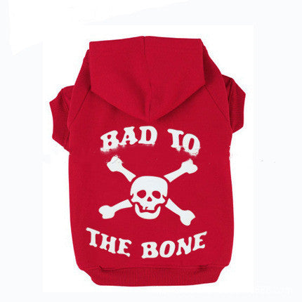 HKM-8034237 Warm Padded Dog Hoodie Sweater in Woolen Fabric, Multiple Sizes Available