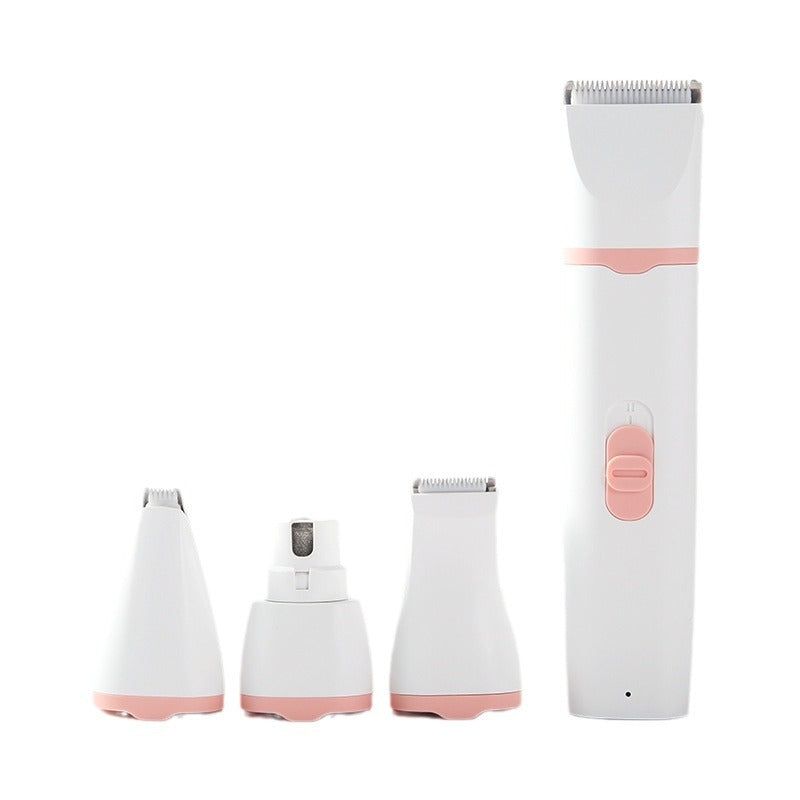 HKM-8034749 Electric Pet Shaver Clipper Set - 4-in-1, 3-in-1, and 2-in-1 Options for Grooming and Nail Care