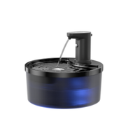 HKM-8035005 Automatic Pet Water Dispenser with Filter and Battery Power, 3.2L Capacity, Multiple Operating Modes