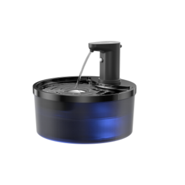 HKM-8035005 Automatic Pet Water Dispenser with Filter and Battery Power, 3.2L Capacity, Multiple Operating Modes