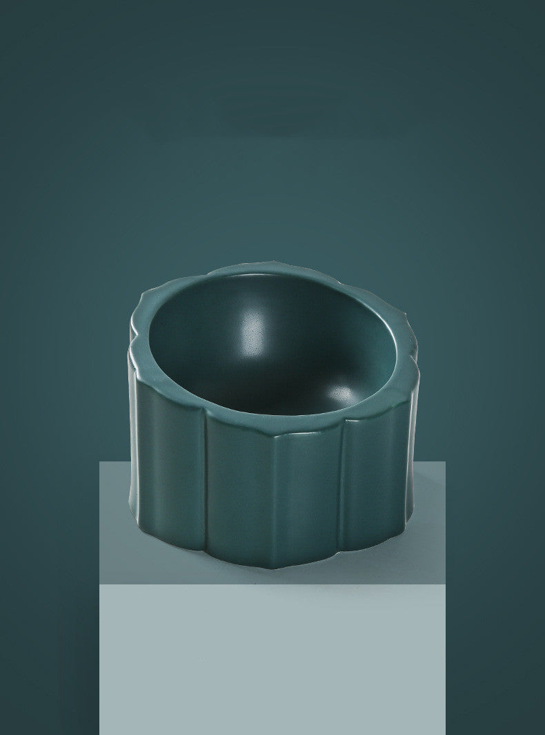 HKM-8035133 Automatic Ceramic Cat and Dog Feeding Bowls - Available in Various Colors