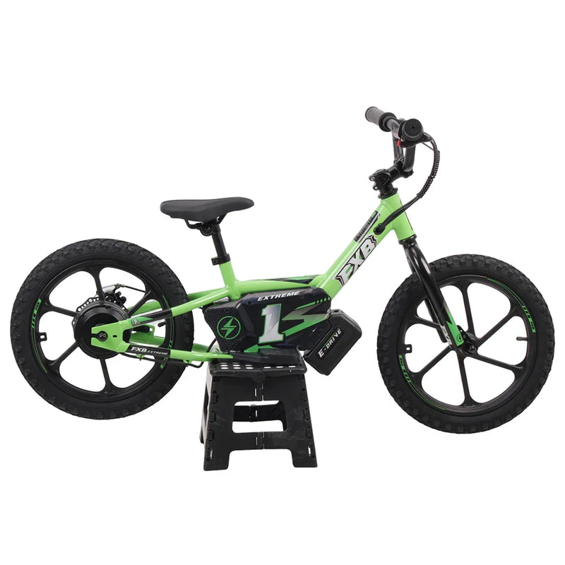 HKM-803603 Children's 16-Inch Electric Balance Bike with 350W Motor and Leather Saddle for Ages 5-14