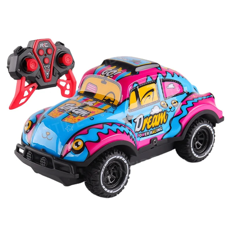 HKM-803859 27MHZ 1/20 Scale Mini Off-Road RC Truck with Luminous Features and 4-Wheel Drive