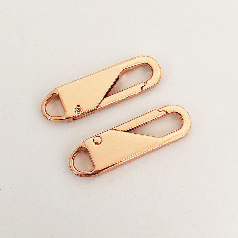 HKM-804179 Detachable Zipper Pieces for Men's and Women's Leather Bags in Various Colors