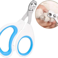 HKM-8042173 Professional Cat Nail Clippers with Safety Circular Cut Hole and Ergonomic Non-Slip Handle for Easy Trimming