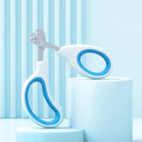 HKM-8042173 Professional Cat Nail Clippers with Safety Circular Cut Hole and Ergonomic Non-Slip Handle for Easy Trimming