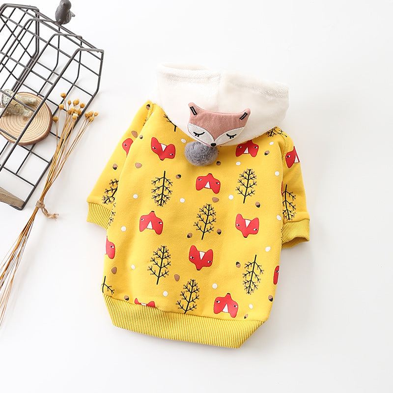 HKM-8043069 Plush Cotton Teddy Bear Costume for Pets - Universal Fit