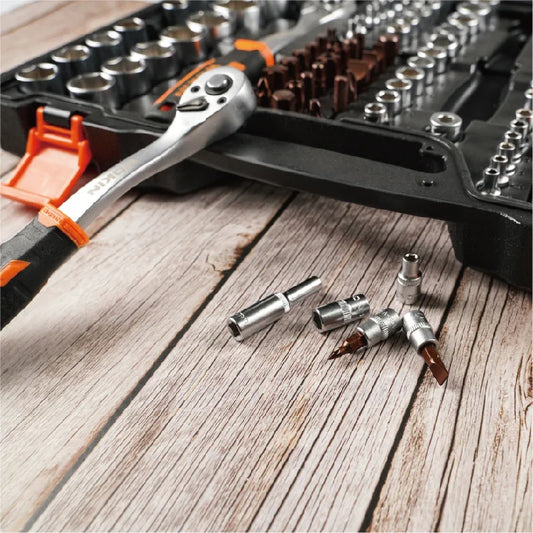 HKM-804371 Heavy Duty 197-Piece Mechanical Tool Socket Set