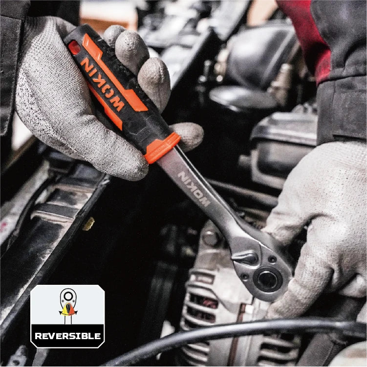 HKM-804371 Heavy Duty 197-Piece Mechanical Tool Socket Set