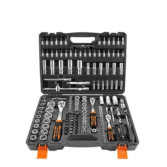 HKM-804371 Heavy Duty 197-Piece Mechanical Tool Socket Set