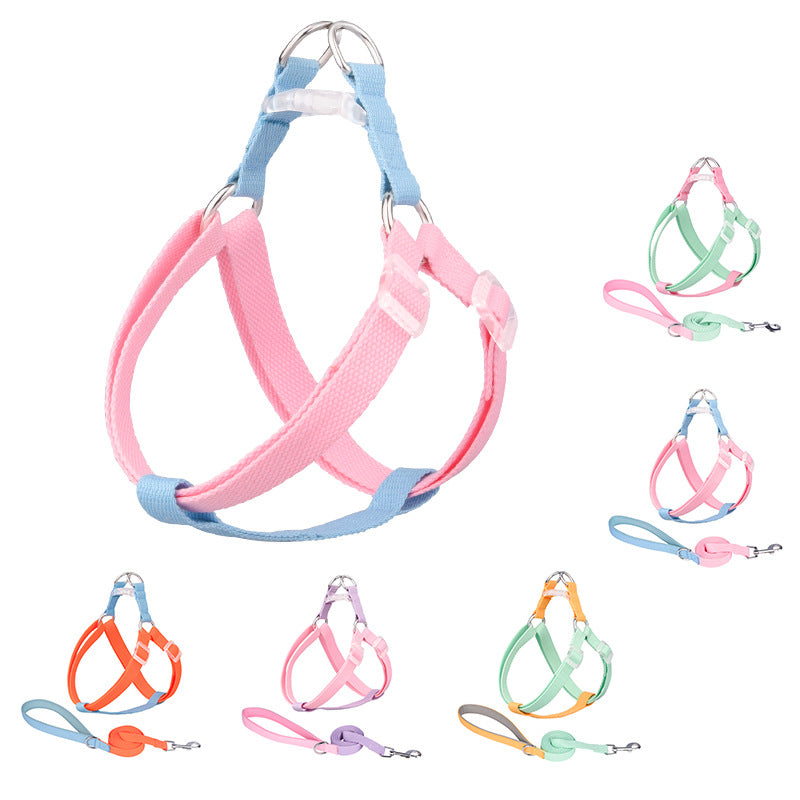 HKM-8043965 Dog Traction Rope for Small and Medium Pets - Multiple Color Sets Available