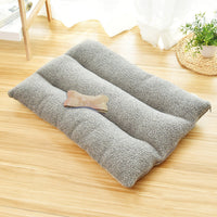 HKM-8044733 Cozy Large Dog Bed with Removable Cotton Pad - Warm Thick Design for Golden Retrievers and Large Breeds