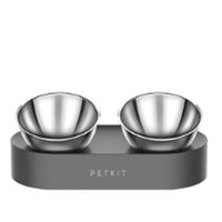 HKM-8044861 15¡ã Adjustable Cat Bowl ¨C Single & Double Options with Durable Plastic Design