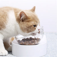HKM-8044861 15¡ã Adjustable Cat Bowl ¨C Single & Double Options with Durable Plastic Design