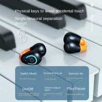 HKM-804499 Q71 TWS Earphones with LED Battery Indicator, Waterproof Design, and Noise Cancelling Features