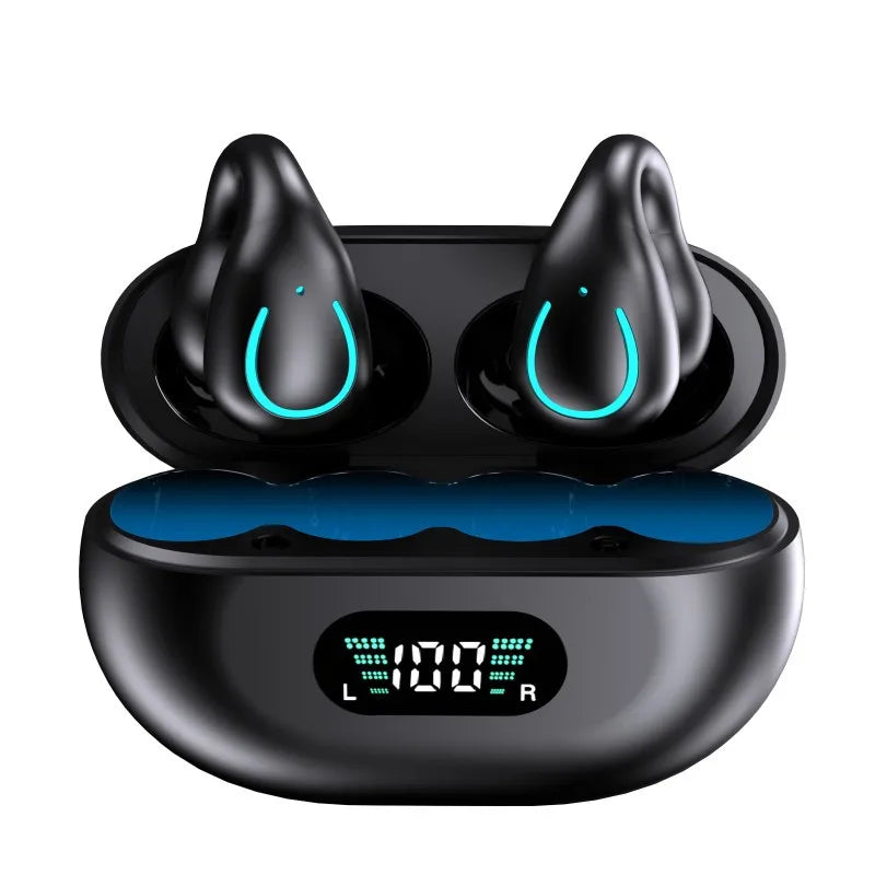 HKM-804499 Q71 TWS Earphones with LED Battery Indicator, Waterproof Design, and Noise Cancelling Features