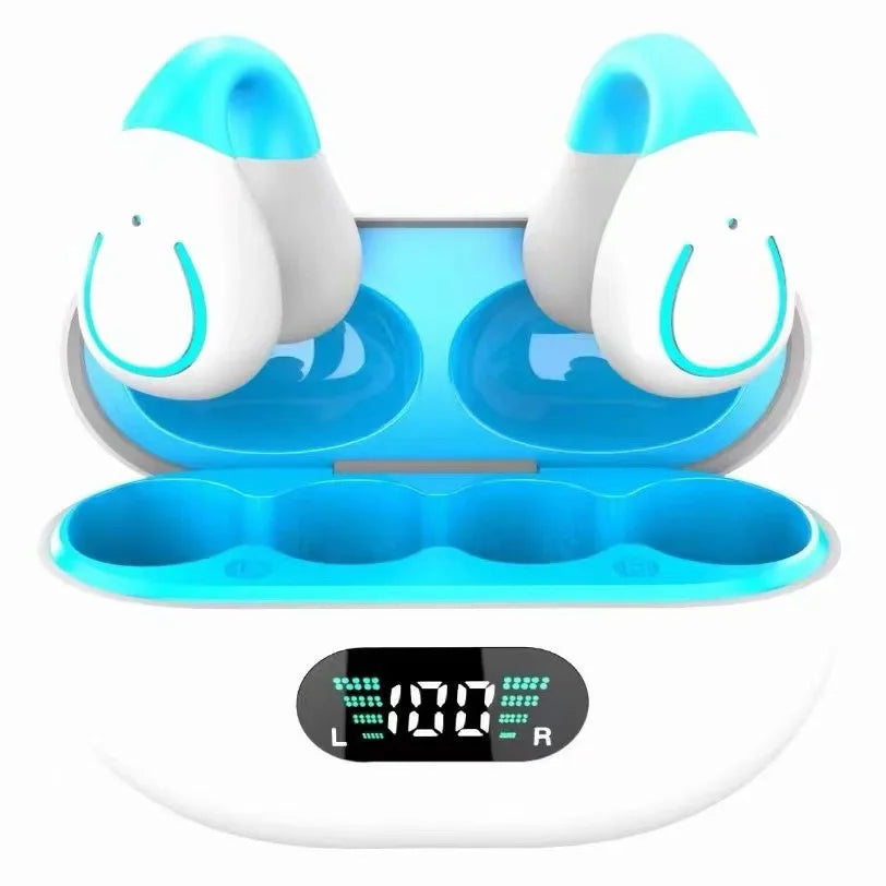 HKM-804499 Q71 TWS Earphones with LED Battery Indicator, Waterproof Design, and Noise Cancelling Features