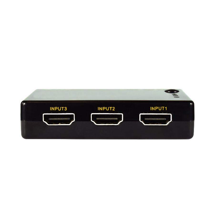 HKM-804563 HDMI 3-Port Video Switcher with 4K Support and Remote Control