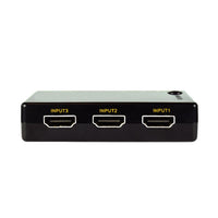 HKM-804563 HDMI 3-Port Video Switcher with 4K Support and Remote Control