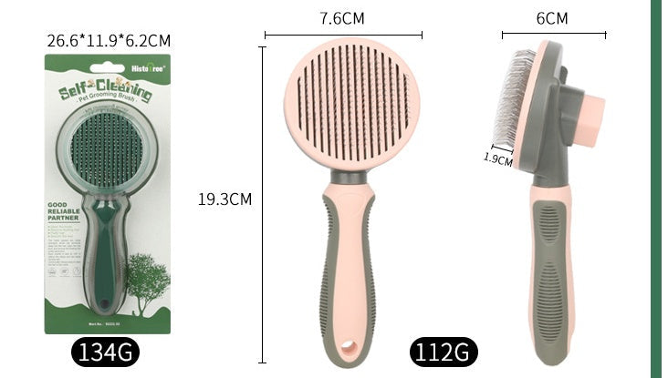 HKM-8046269 Automatic Hair Removal Comb for Effortless Detangling and Smoothing Hair