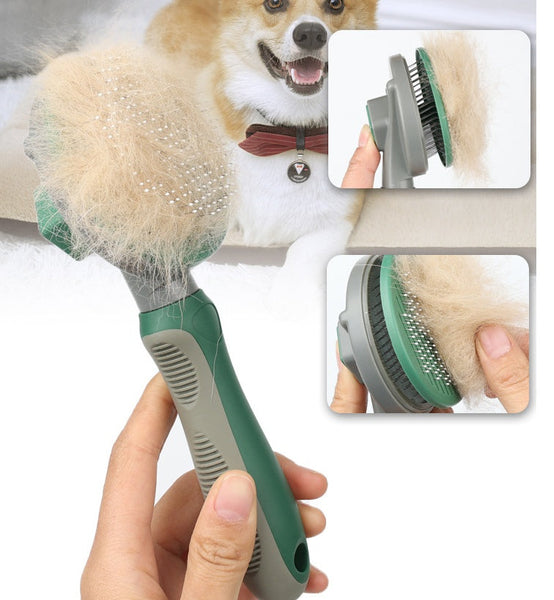 HKM-8046269 Automatic Hair Removal Comb for Effortless Detangling and Smoothing Hair