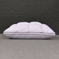 HKM-804627 Cotton White Goose Down Pillow for Single Use - Rectangular Design, 95% Down Filling