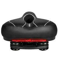 HKM-804691 Bicycle Seat with Integrated Safety Light for Enhanced Visibility