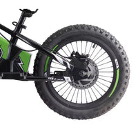 HKM-804755 Electric Balance Bike for Kids Ages 5-8, 16-Inch, 350W Motor, Hydraulic Suspension, 3-Speed, No-Pedal Design