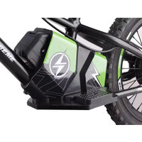 HKM-804755 Electric Balance Bike for Kids Ages 5-8, 16-Inch, 350W Motor, Hydraulic Suspension, 3-Speed, No-Pedal Design
