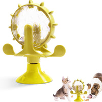 HKM-8047933 Interactive Puzzle Feeder Toy for Cats and Small Dogs with Bell and Snack Dispenser