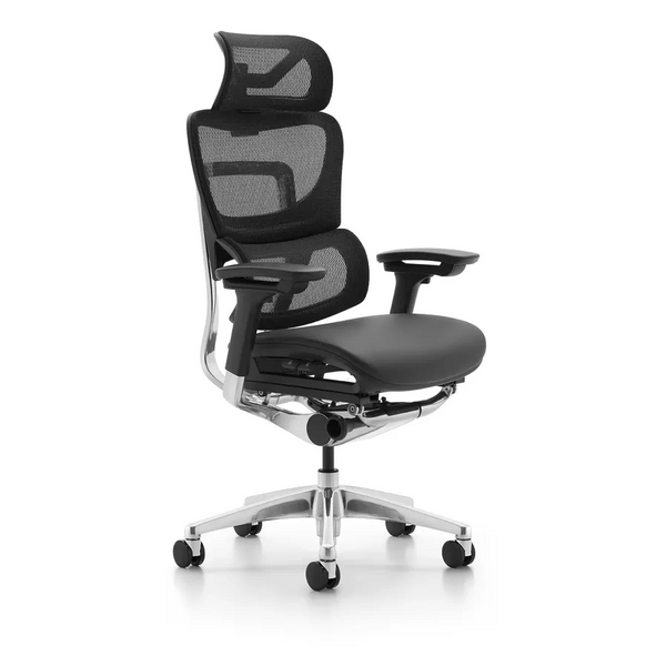 HKM-804947 Ergonomic High Back Executive Office Chair with Contemporary Design and Swivel Functionality