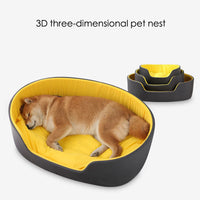 HKM-8050493 Universal Washable Dog and Cat Kennel for All Seasons - Cozy Cloth Pet Nest in S, M, L Sizes