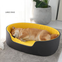 HKM-8050493 Universal Washable Dog and Cat Kennel for All Seasons - Cozy Cloth Pet Nest in S, M, L Sizes