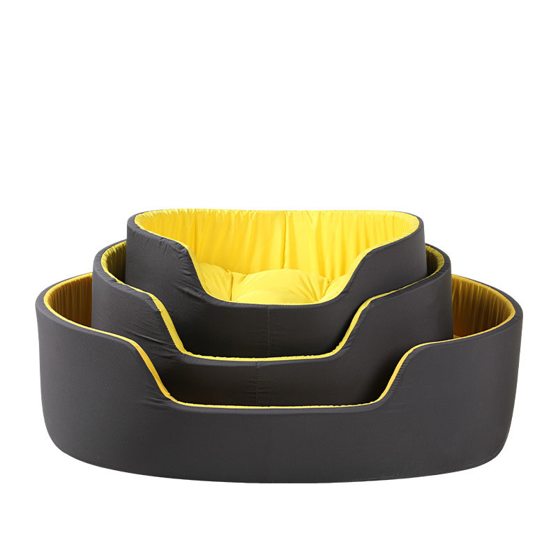 HKM-8050493 Universal Washable Dog and Cat Kennel for All Seasons - Cozy Cloth Pet Nest in S, M, L Sizes