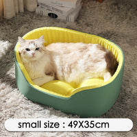 HKM-8050493 Universal Washable Dog and Cat Kennel for All Seasons - Cozy Cloth Pet Nest in S, M, L Sizes