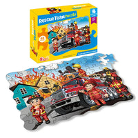 HKM-805075 Cartoon Rescue Team 1000-Piece Jigsaw Puzzle Educational Toy for Ages 3+
