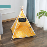HKM-8055229 Cozy Cat and Dog Tent Bed Frame - Stylish Pet Nest in Multiple Colors