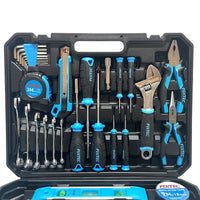 HKM-805523 234-Piece Socket Wrench Set with Hex Keys, Measuring Tape, Combination Spanners and Screwdrivers