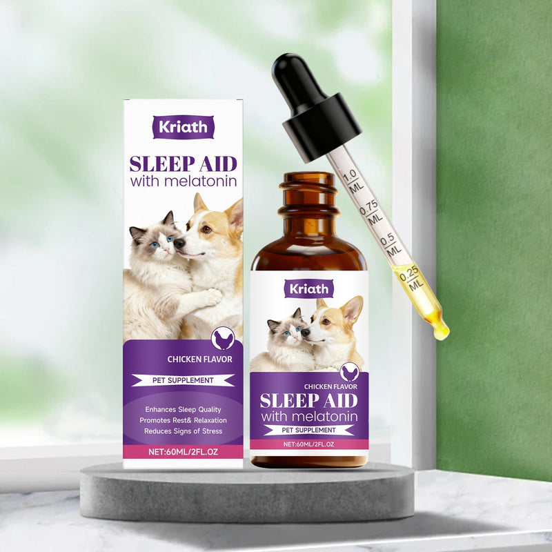 HKM-8056253 Gentle Care Drops for Cats and Dogs - Nourishing and Soothing Daily Support