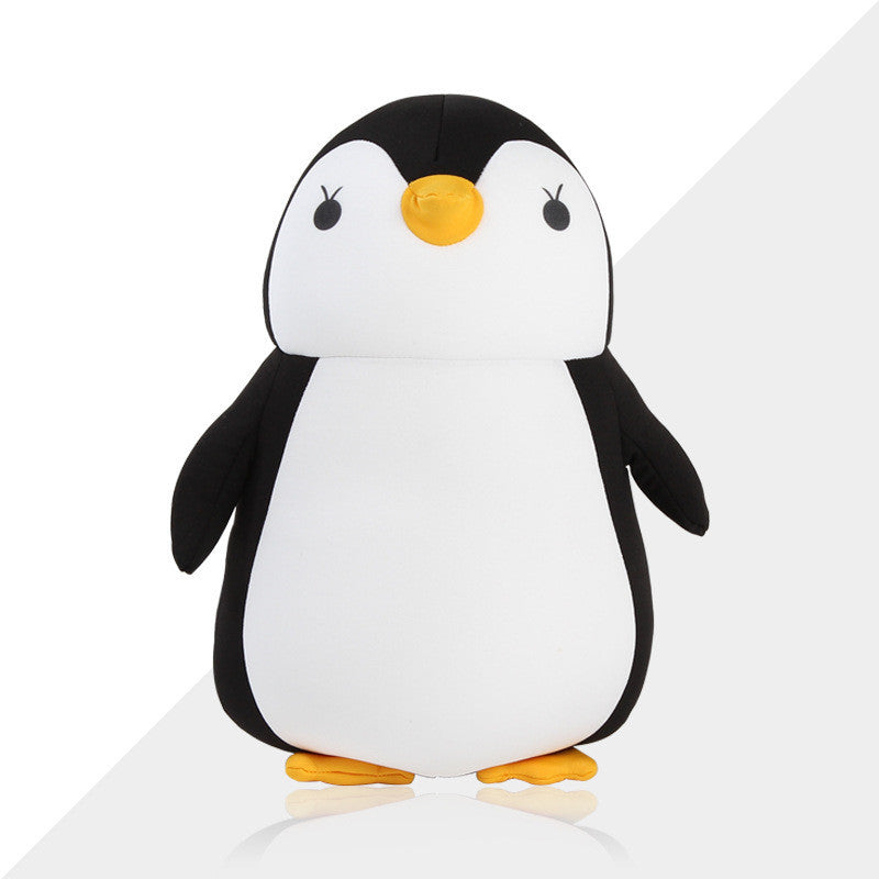 HKM-805779 Penguin U-Shaped Multifunctional Deformation Pillow with Foam Lining